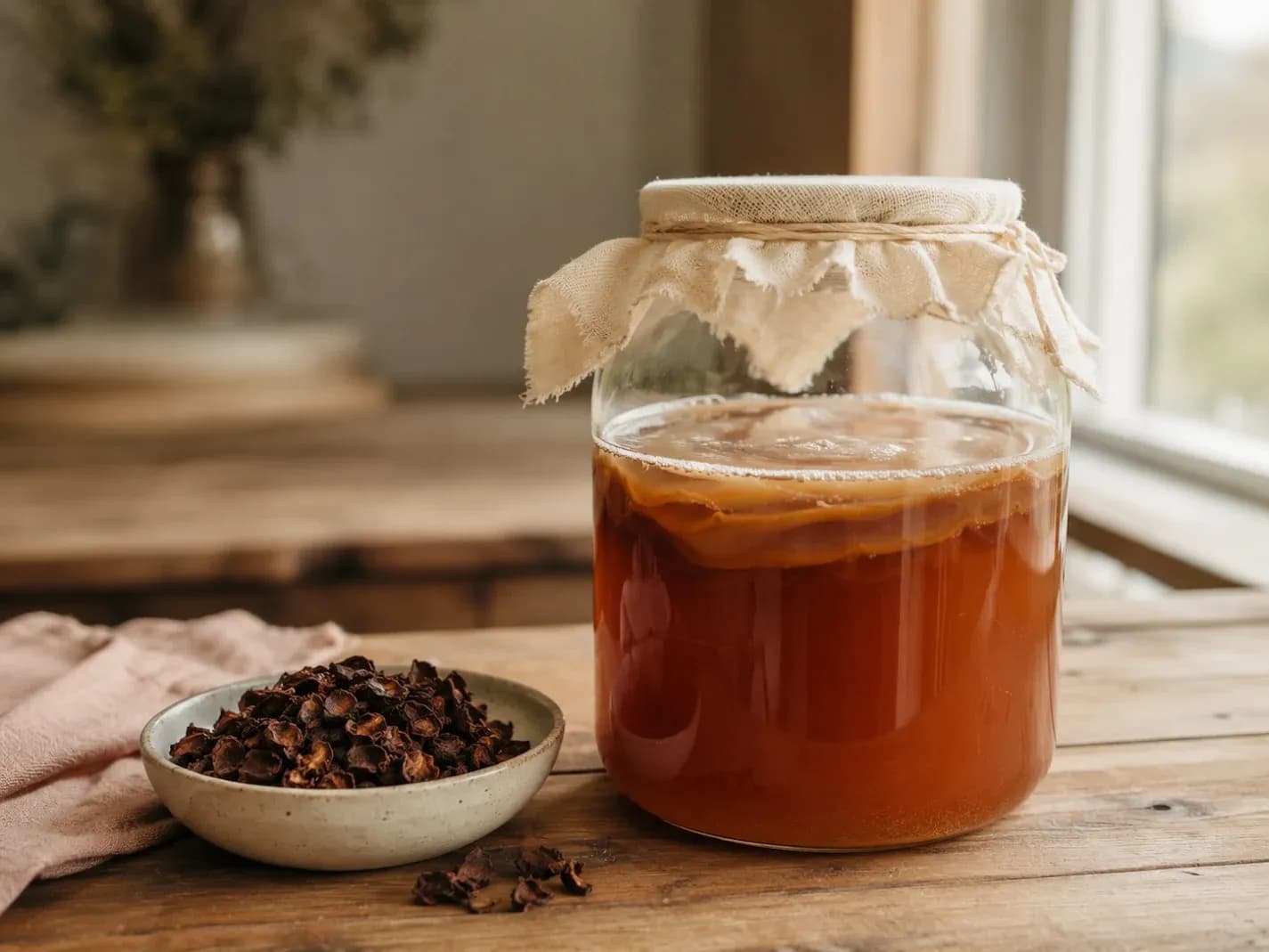 Kombucha z Cascary
